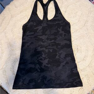 lululemon - Cool Racerback in Black / Retro Camo